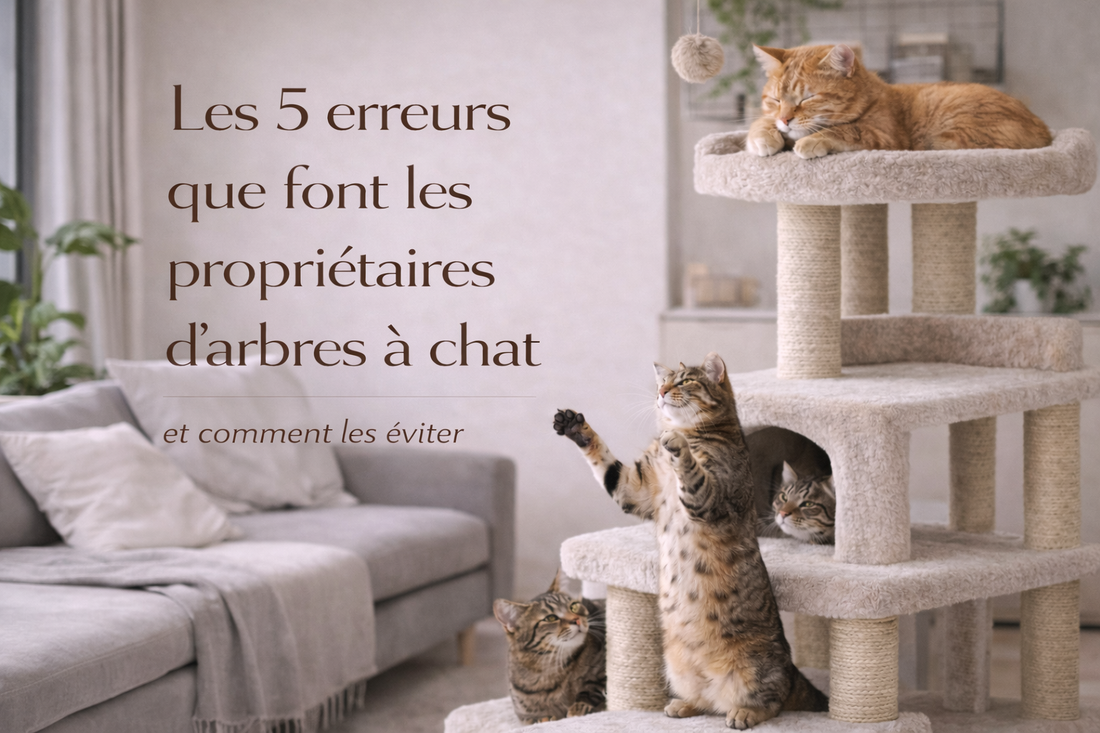 Les 5 erreurs que font les propriétaires d’arbres à chat