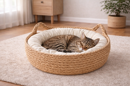 Panier tressé pour chat ORÉA